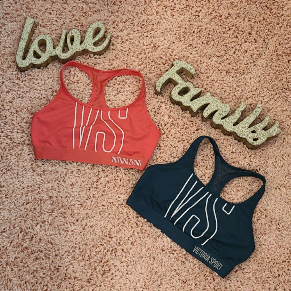 Victoria Secret sports bra's.